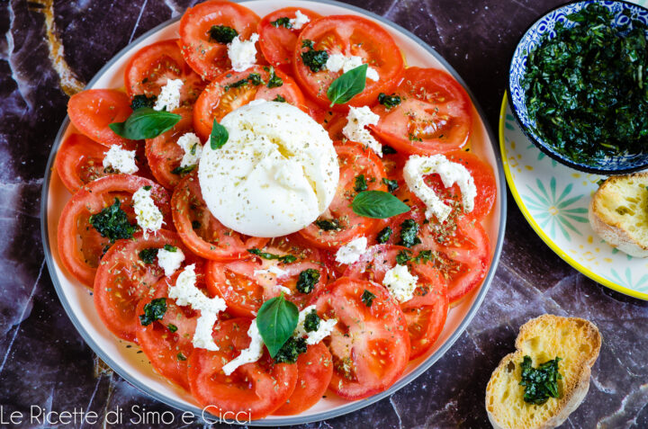 Burrata con Pomodoro