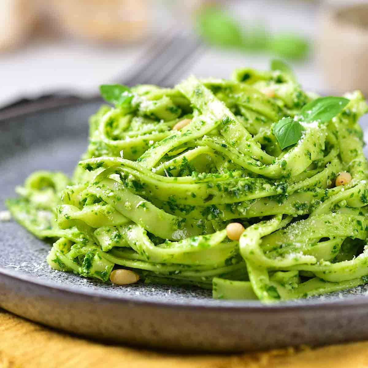 Tagliatelle al Pesto