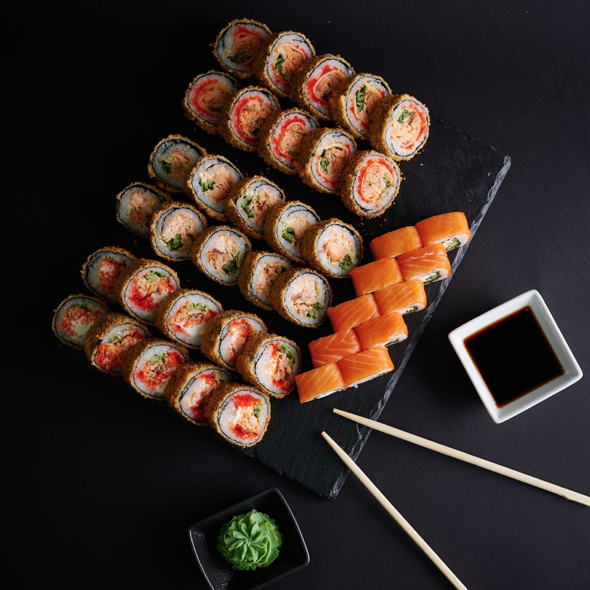 40 Parça Sushi Lüx Set