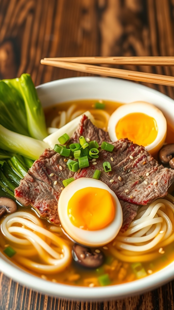 Dana Etli Ramen Çorba