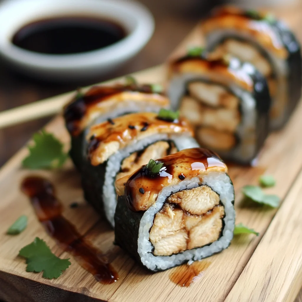 Chicken Teryaki Roll
