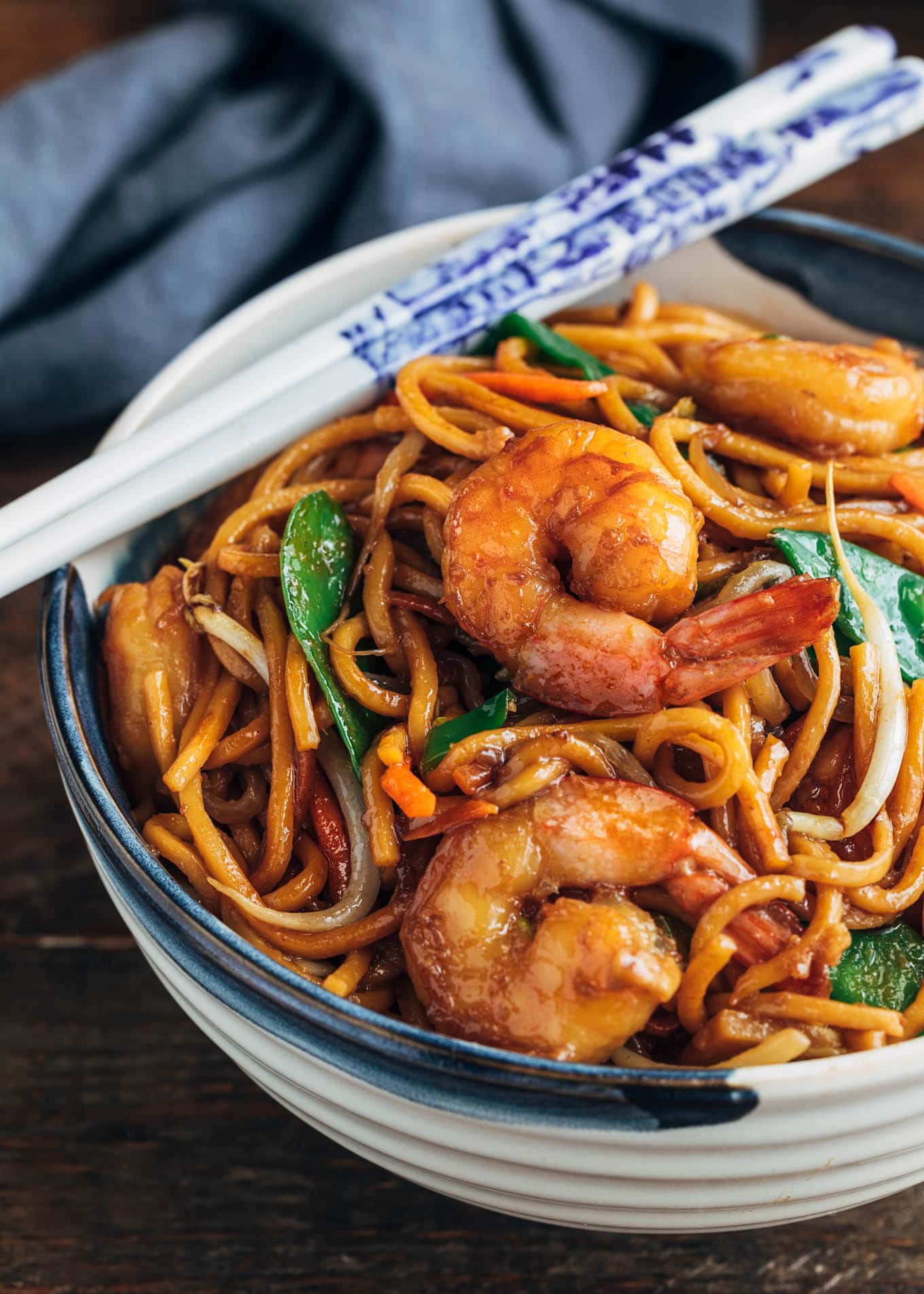 Karidesli Noodle